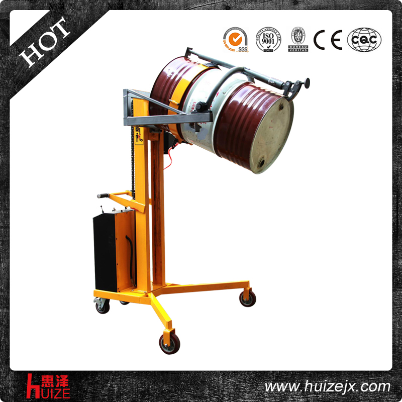 半電動(dòng)油桶車（直角腿，夾鐵桶翻轉(zhuǎn)）