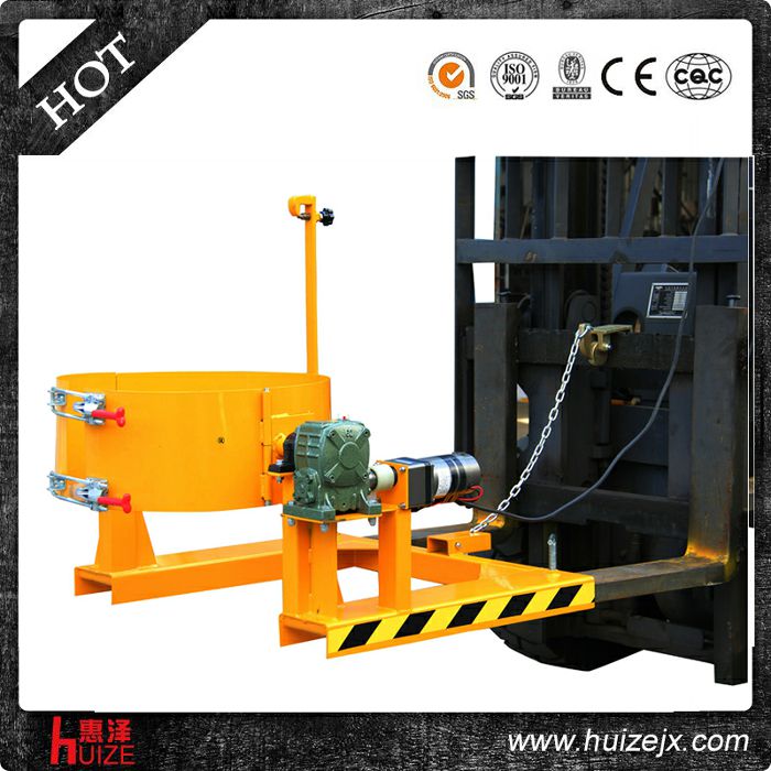 叉車專用倒桶機(jī)具（塑鐵桶，電翻轉(zhuǎn)）