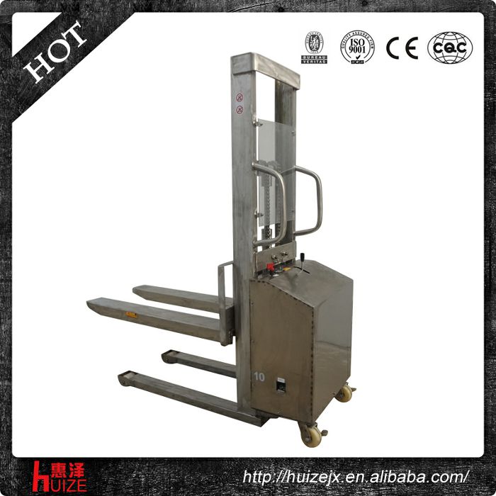 半電動堆高車(不銹鋼304材質(zhì)) 半電動堆高車(不銹鋼304材質(zhì))